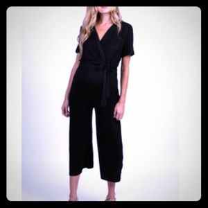 Black jumpsuit maternity friendly